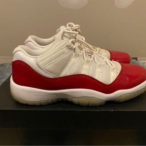 🔥Jordan 11 Retro Low Cherry (2016) ⚪️🔴 🔥
